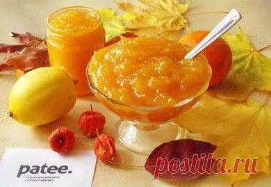Апельсиновый джем с лимоном за 30 минут - рецепт с фотографиями