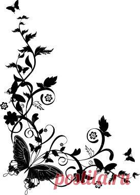 чёрно-белые картинки для декупажа со для распечатки - Поиск в Google