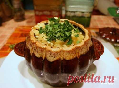 Чанахи из курицы в горшочках - пошаговый рецепт с фото на Повар.ру