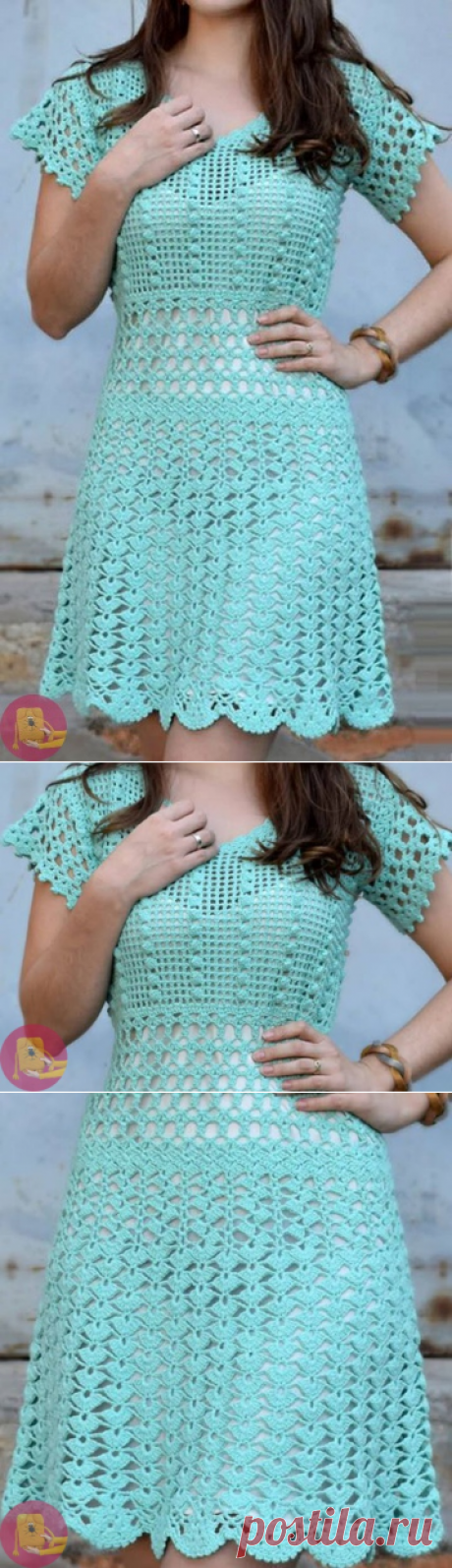 Ажурное платье для жаркого августа — Сделай сам, идеи для творчества - DIY Ideas