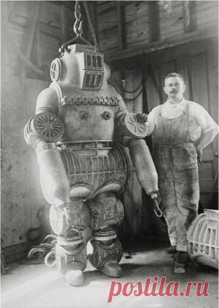 Водолазный скафандр, 1911 год. / Интересное в IT