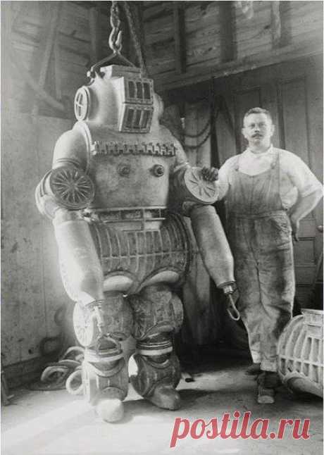 Водолазный скафандр, 1911 год. / Интересное в IT