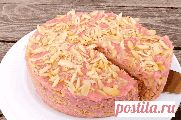 Шикарный летний торт без выпечки. Быстро и безумно вкусно.