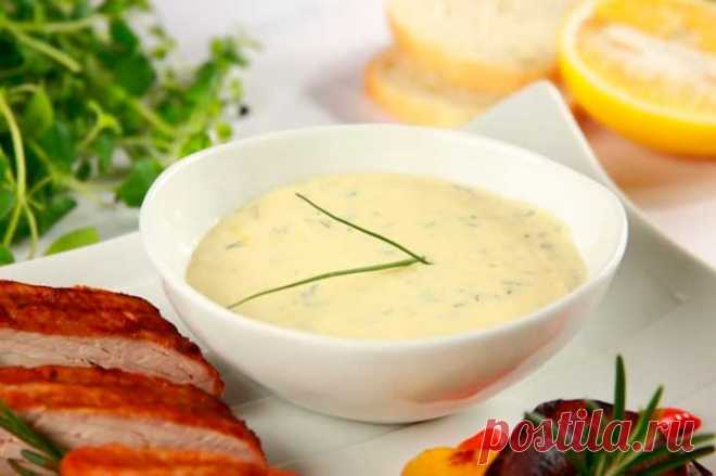 Сливочный соус с хреном и укропом – пошаговый рецепт с фото.