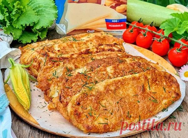 Кабачки в сырном кляре — Мой садочек