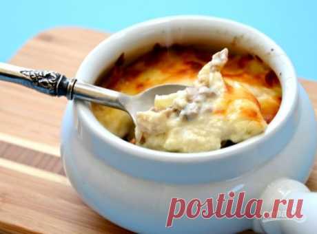 Простой жульен с грибами (классический) - пошаговый рецепт с фото на Повар.ру