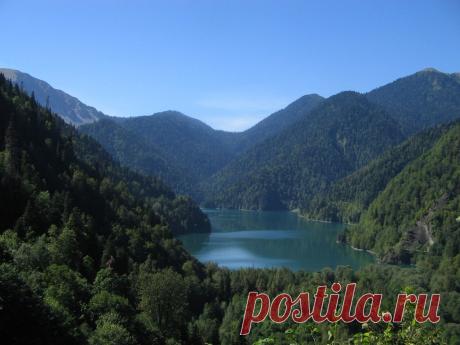 Озеро Рица - сверхпопулярный советский курорт - Путешествуем вместе