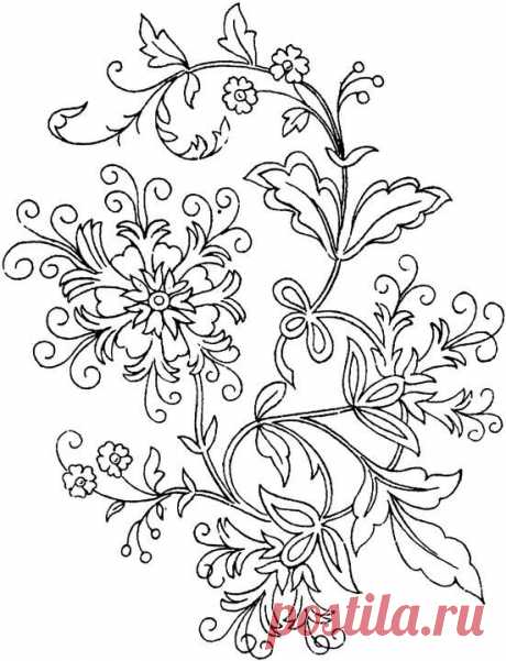 Flower Coloring Page