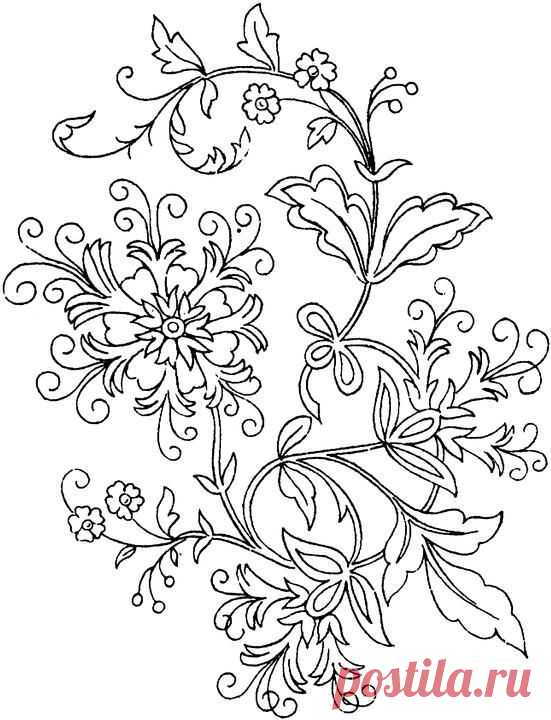 Flower Coloring Page