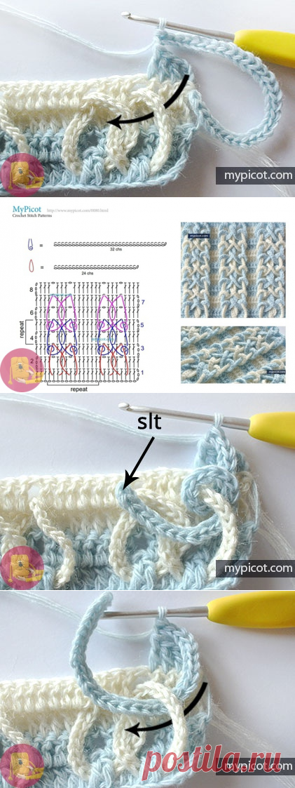 Неповторимый узор крючком — Сделай сам, идеи для творчества - DIY Ideas,часть 2