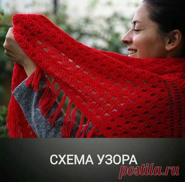 Дырявая шаль от https://www.instagram.com/my_knit_line/

Данную шаль я вязала спицами №3,5. Пряжа - Lana Gatto Mignon Super 50гр/183м. Расход 4 мотка.