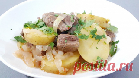Мясо с картофелем в утятнице — Кулинарная книга - рецепты с фото