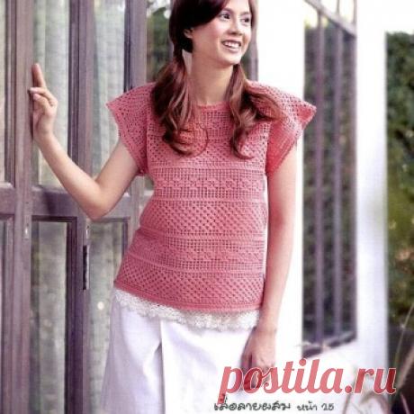 Филейная маечка.