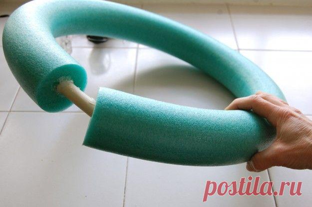 заготовка для венка из поплавков для плавания