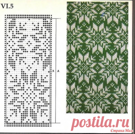 Пин содержит это изображение: Подборка жаккардовых и/или филейных узоров (часть 14)
