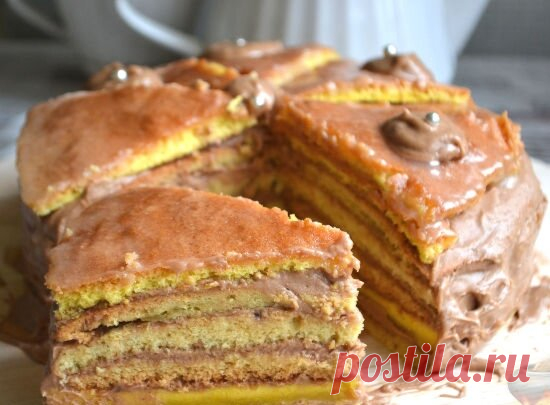 Готовлю торт "Добоша" и сразу убираю его подальше. Ведь такой вкусный десерт долго не простоит на столе | Выпечка от Дарины | Яндекс Дзен
