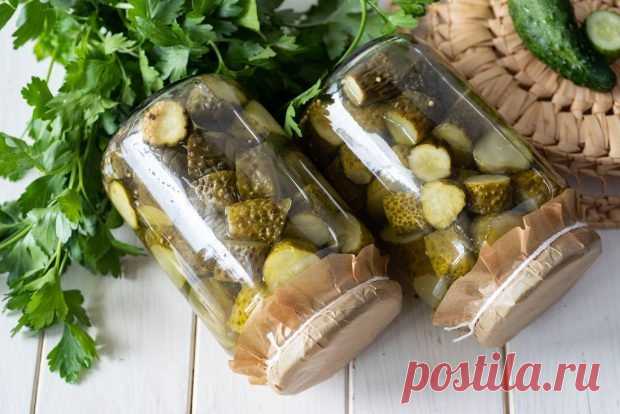 Маринованные нарезанные огурцы по-фински на зиму — Сад Заготовка