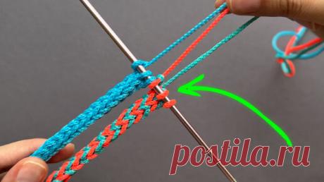 Как вязать I-cord?! Магия Цвета Helix, Одноцветное и Двухцветное Вязание | Nadezhda Lab | Дзен