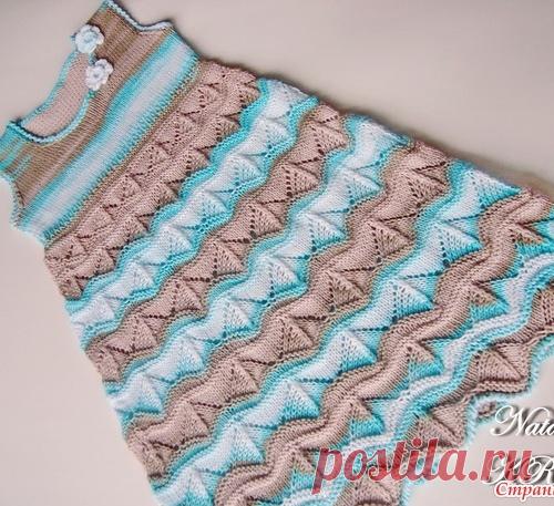 Красивейшее детское  платье от Наташи Кри