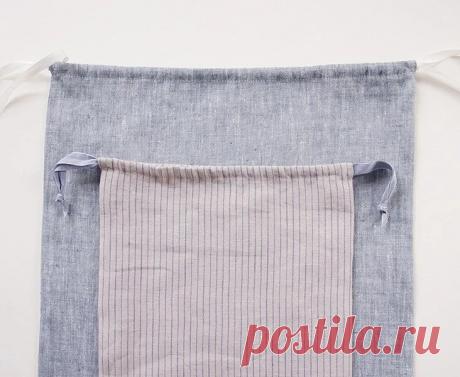 Как сшить мешок: пошаговый мастер-класс — Мастер-классы на BurdaStyle.ru