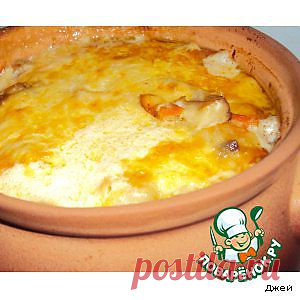 Сытно-сырная картошечка.