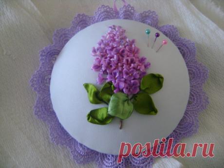 Игольница &quot;Сирень&quot;