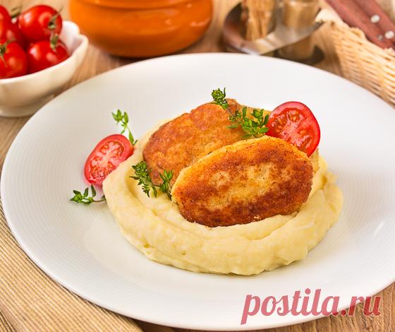 Простые рыбные котлетки