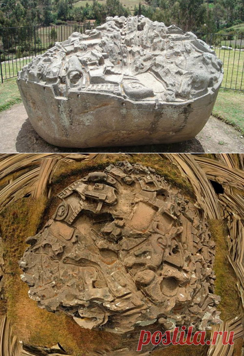 ​Загадочный камень с макетом города не дает покоя ученым — Интересные факты