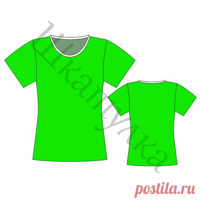 Выкройка детской футболки KT041017 | Шкатулка