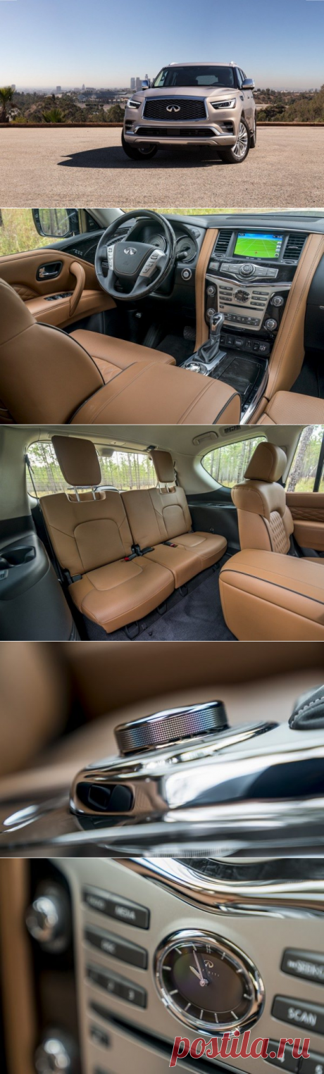Infiniti QX80 2018 новое поколение