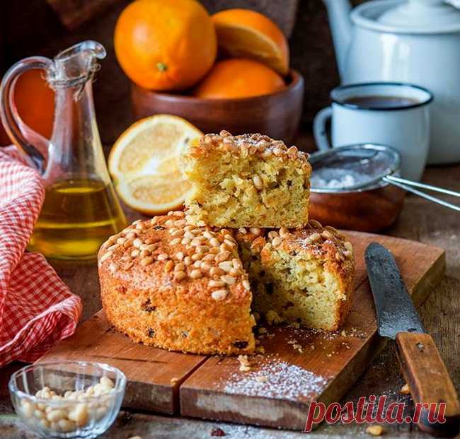 Ароматный Апельсиновый Пирог.