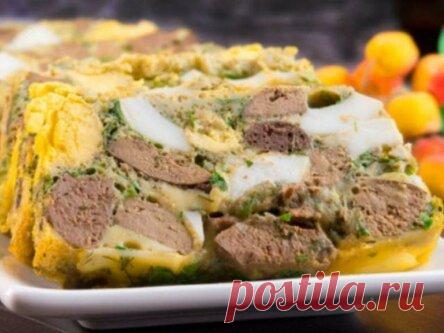 Если любите КУРИНУЮ ПЕЧЕНЬ, прошу к столу!!! Запеканка получается очень вкусной, воздушно-нежной!