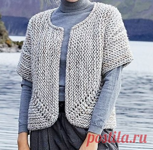 Beautiful Skills - Crochet Knitting Quilting : Jutka Cardigan - Free Pattern
