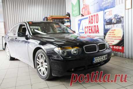 BMW 5 серия с новым лобовым стеклом