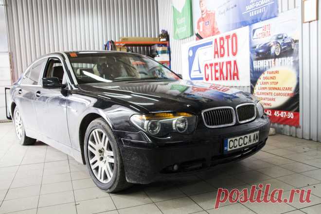 BMW 5 серия с новым лобовым стеклом