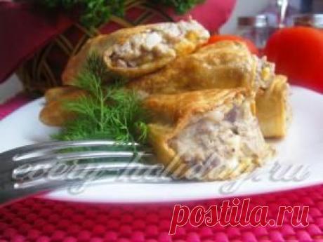 Интересная закуска «Рыбьи хвостики»