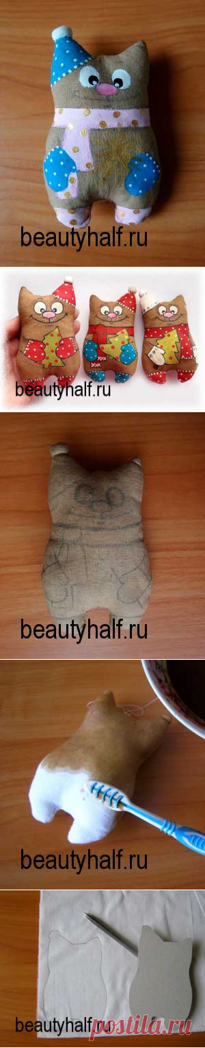 Новогодний магнит своими руками >> Прекрасная Половина