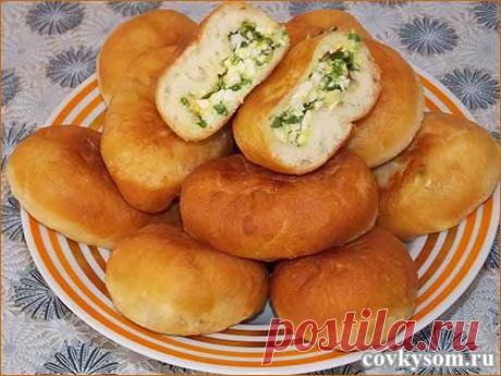Жареные пирожки из теста на сыворотке | Со вкусом