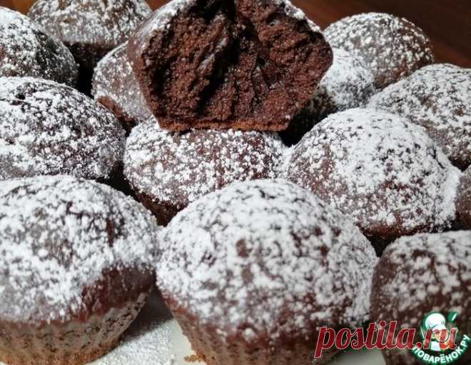 Самые мягкие шоколадные кексы