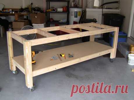 folding workbench plans - Поиск в Google