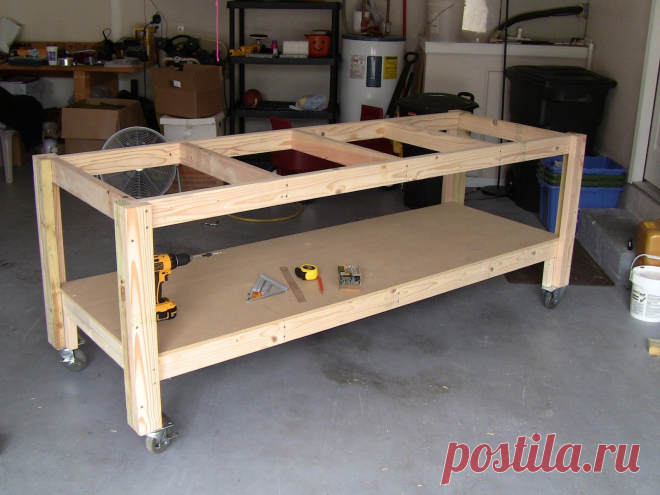 folding workbench plans - Поиск в Google