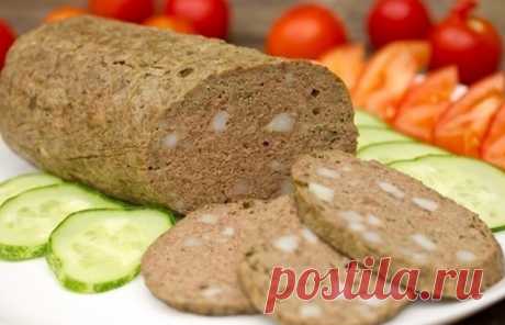 Рецепты приготовления вкусной колбасы из печенки-Полезный совет дня