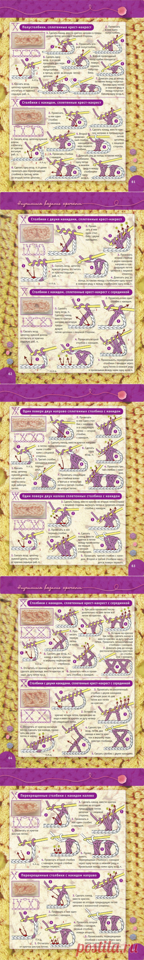 Пошаговый самоучитель вязания крючком. Урок 12