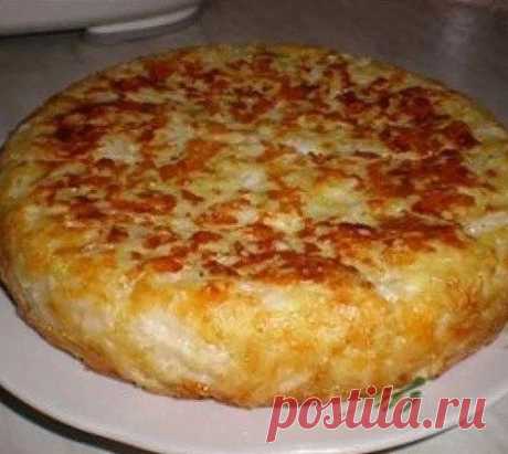 Пирог &quot;Шарлотка с капустой&quot;