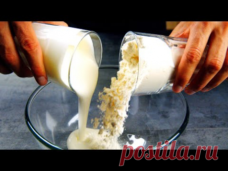 Я просто смешал сметану с мукой!.. Так просто ещё не готовил! Волшебный вкус и ничего лишнего!