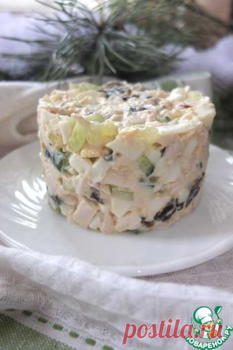 Куриный салат с черносливом - кулинарный рецепт