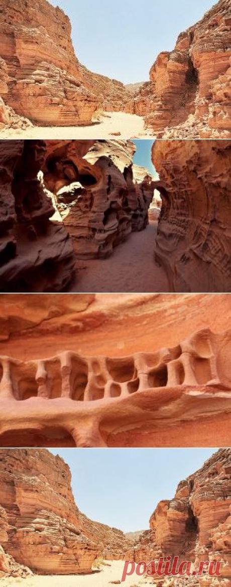 Цветной каньон в Шарм-Эль-Шейхе