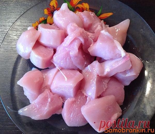 Как приготовить свиной карбонат из курицы. | Самобранкин