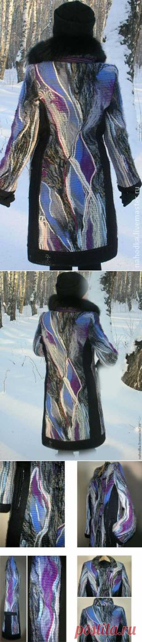 пальто зимнее crazy-wool ФИОЛЕТОВЫЙ ВСПЛЕСК » Поиск мастер классов, поделок своими руками и рукоделия на SearchMasterclass.Net