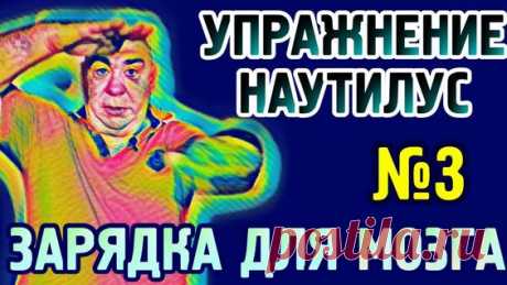 №3 Зарядка для мозга, упражнение "Наутилус" упражнение для гармонизации полушарий головного мозга